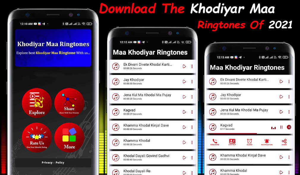 Play APK Khodiyar Maa Ringtones  and enjoy Khodiyar Maa Ringtones with UptoPlay vishwa.khodiyamaa.ringtones