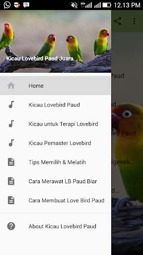 Play APK Kicau Lovebird Paud Juara  and enjoy Kicau Lovebird Paud Juara with UptoPlay com.jehova.kicaulovebirdpaudjuara