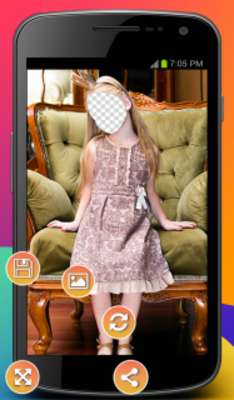 Play Kids Dresses Photo Montage 