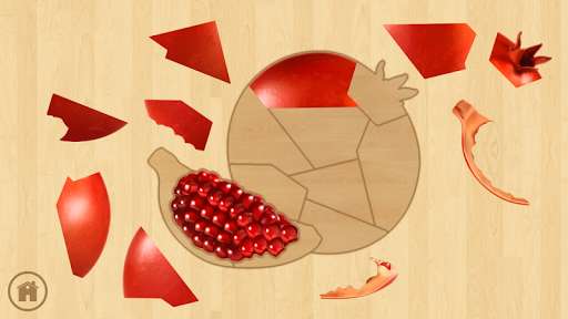 Play APK Kids Fruit Puzzles - Wooden Jigsaw  and enjoy Kids Fruit Puzzles - Wooden Jigsaw with UptoPlay com.skycap.Kids_Fruits_Wooden_Jigsaw