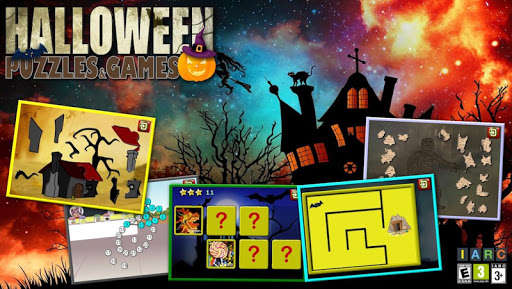 Play APK Kids Halloween Puzzle Games  and enjoy Kids Halloween Puzzle Games with UptoPlay au.com.espace.combo.halloween