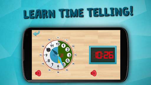 Play APK Kids learn to tell time and reading clock hands  and enjoy Kids learn to tell time and reading clock hands using ApkOnl