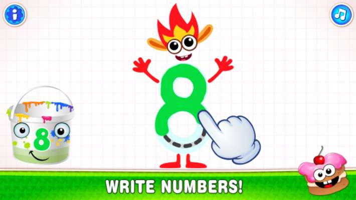 Play Kids number games for toddlers! Counting for kids 