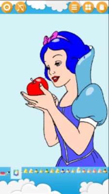 Play Kidss Coloring Books Snow White Play Kidss Coloring Books Snow White