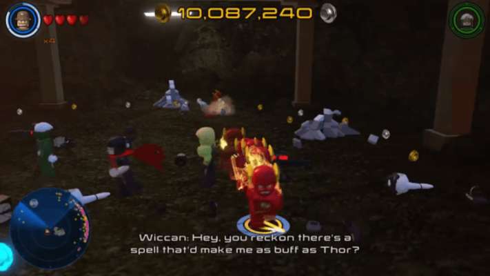 Play KiPlay Of Trick LEGO The Flassh Battle 