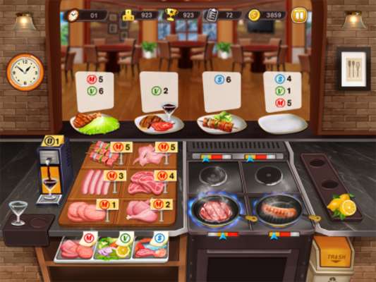 Play Kitchen Cooking Madness 