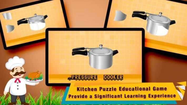 Play Kitchen Puzzle Game for Kids 