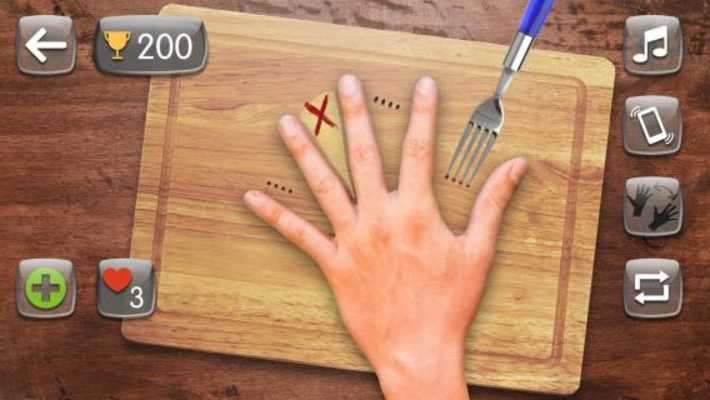 Play Knife Hand Game 