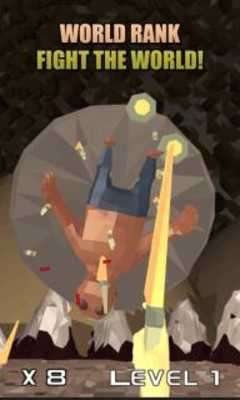 Play Knife Hero: Low Poly 