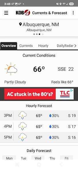 Play KOB 4 Weather New Mexico 