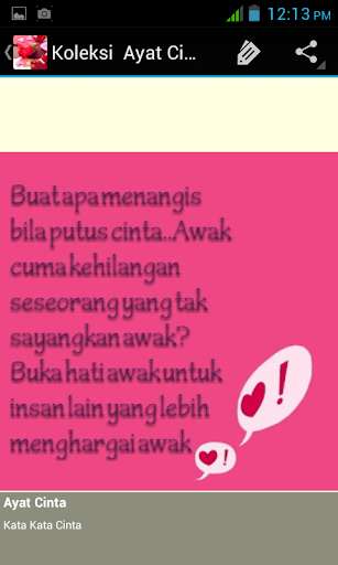 Play APK Koleksi Ayat Cinta  and enjoy Koleksi Ayat Cinta with UptoPlay com.andromo.dev212145.app361329