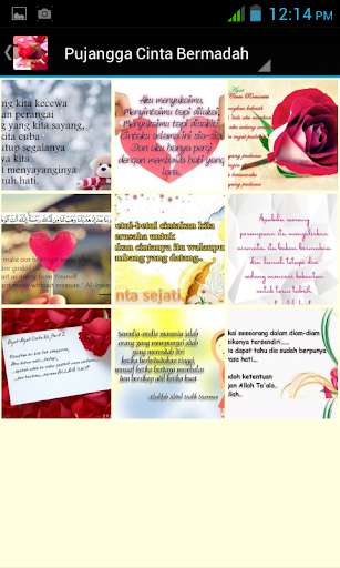 Play APK Koleksi Ayat Cinta  and enjoy Koleksi Ayat Cinta with UptoPlay com.andromo.dev212145.app361329