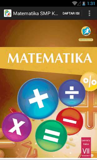 Play APK Kur 2013 SMP Kls 7 Matematika  and enjoy Kur 2013 SMP Kls 7 Matematika with UptoPlay com.p2k.bsekurikulum2013smpkelas7matematika