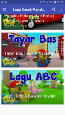 Play Lagu Kanak-Kanak Popular 