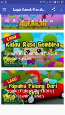 Play Lagu Kanak-Kanak Popular 