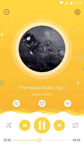 Play APK Lark Player Theme - Yellow  and enjoy Lark Player Theme - Yellow with UptoPlay com.dywx.sk_yellow