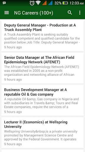 Play APK Latest Jobs in Nigeria  and enjoy Latest Jobs in Nigeria with UptoPlay com.latest.jobs.in.nigeria