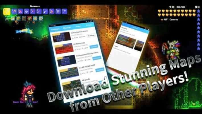 Launcher for Terraria (Mods) online game with UptoPlay