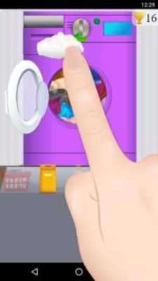 Play laundry ironing dress game 