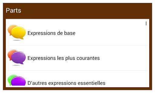 Play APK Learn English Conversation :FR  and enjoy Learn English Conversation :FR with UptoPlay com.alrwabee.learnfrenchconversationfree