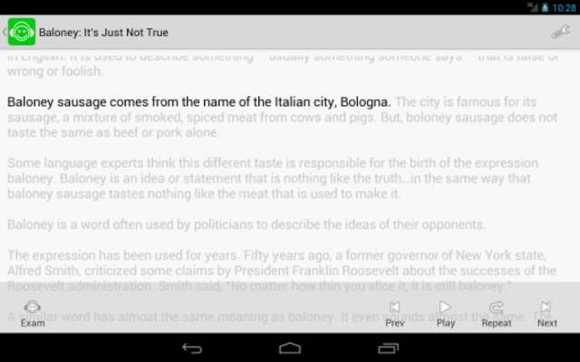 Play Learn English. Listening. Pro 