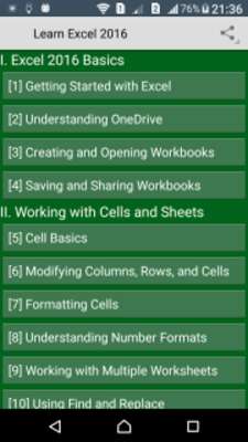 Play Learn Excel 2016 All-Free 