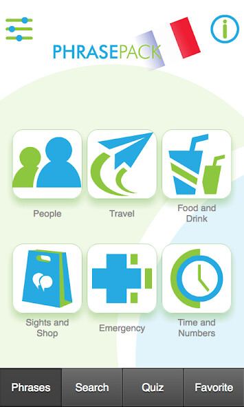 Play APK Learn French Phrasebook  and enjoy Learn French Phrasebook with UptoPlay air.com.phrasepack.pp_fra