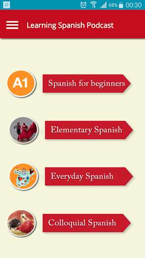 Play Learning Spanish Podcast 