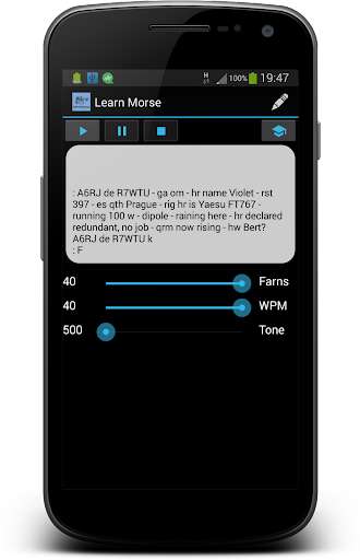 Play APK Learn Morse Code - G0HYN Learn Morse  and enjoy Learn Morse Code - G0HYN Learn Morse with UptoPlay com.g0hyn.g0hyn_morse