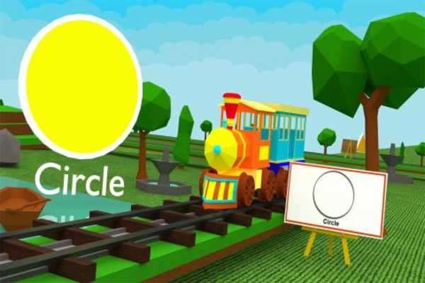 Play Learn Shapes - 3D Train Game For Kids & Toddlers 