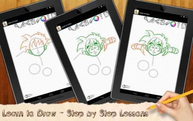 Play Learn To Draw Dragon Ball Z 