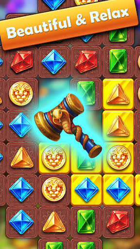 Play APK Legend Jewel : Match 3 Puzzle Quest  and enjoy Legend Jewel : Match 3 Puzzle Quest with UptoPlay com.cx.GeniesJewels
