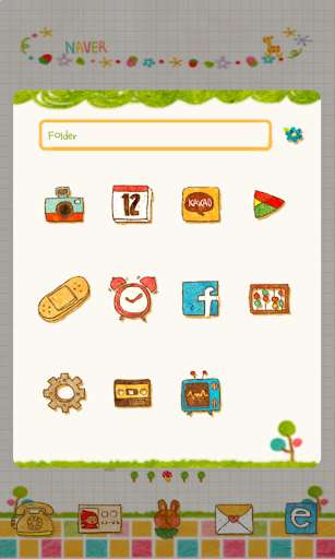 Play APK Leon dodol launcher theme  and enjoy Leon dodol launcher theme with UptoPlay com.iconnect.launcher.theme.ddalgireong