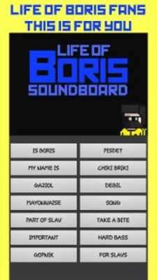 Play Life of Boris Soundboard Pro 