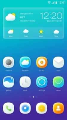 Play Light OS GO Launcher Theme 