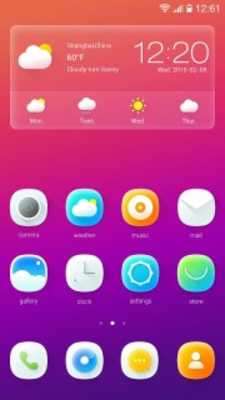 Play Light OS GO Launcher Theme 