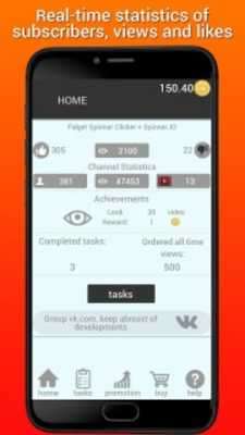 Play Likes, views and subscribers for youtube 
