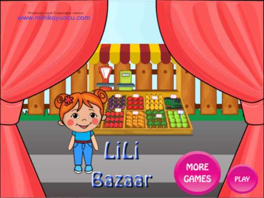 Play Lili Bazaar And Cashier 