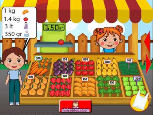 Play Lili Bazaar And Cashier 