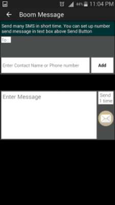 Play Limit Call Time & Boom SMS 