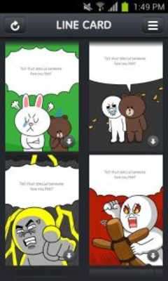 Play LINE Greeting Card Play LINE Greeting Card