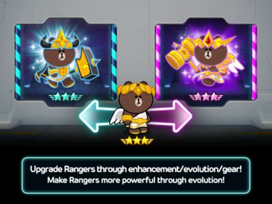Play LINE Rangers - a tower defense RPG w/Brown & Cony! 