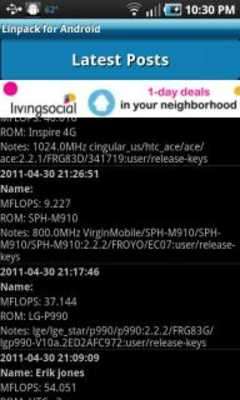 Play Linpack for Android 