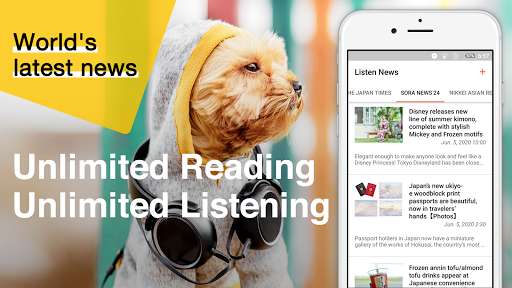 Play APK Listen News - English News around the World  and enjoy Listen News - English News around the World with UptoPlay jp.kasplus.english_languagenewspaper