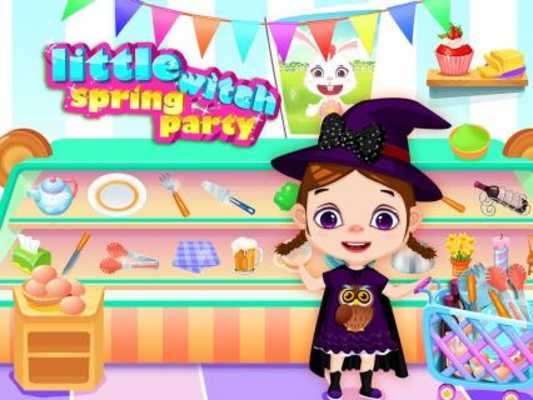 Play Little Witch Spring Party 
