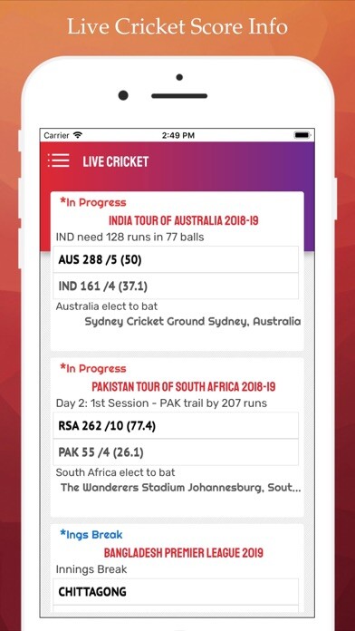 Play Live Cricket : World Cup 2019 