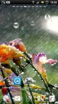 Play live rain wallpaper 