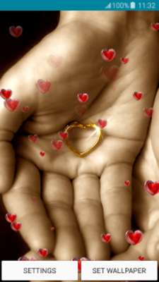Play Live Wallpapers Romantic Heart 