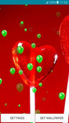 Play Live Wallpapers Romantic Heart 