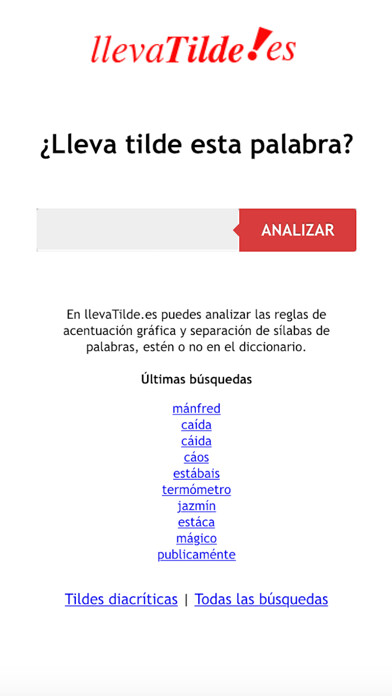 Play APK Lleva Tilde  and enjoy Lleva Tilde with UptoPlay es.acilia.llevatildeandroid